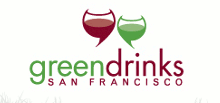 SF green drinks logo