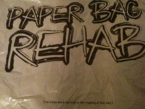 Fake paper bag Fake paper bag